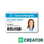 27 Images Of Identification Badge Card Template | Bfegy Throughout Hospital Id Card Template