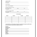 27 Images Of Student Information Form Template | Bfegy With Regard To Student Information Card Template