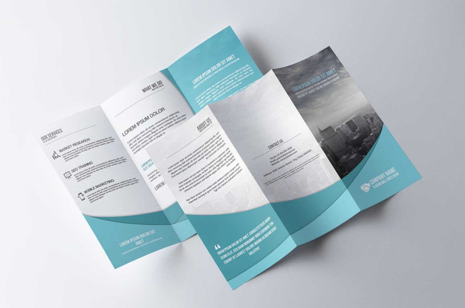 27 Images Of Three Fold Brochure Template Two Sided With Regard To Double Sided Tri Fold Brochure Template