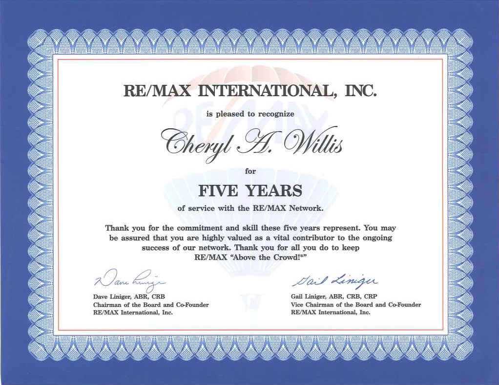 28 Images Of 10 Year Anniversary Certificate Template with regard to Employee Anniversary Certificate Template