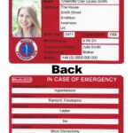 28 Images Of Ice Contact Card Template | Bfegy Throughout In Case Of Emergency Card Template