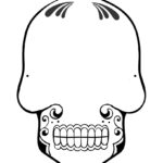 28 Images Of Sugar Skull Drawing Template | Zeept Intended For Blank Sugar Skull Template