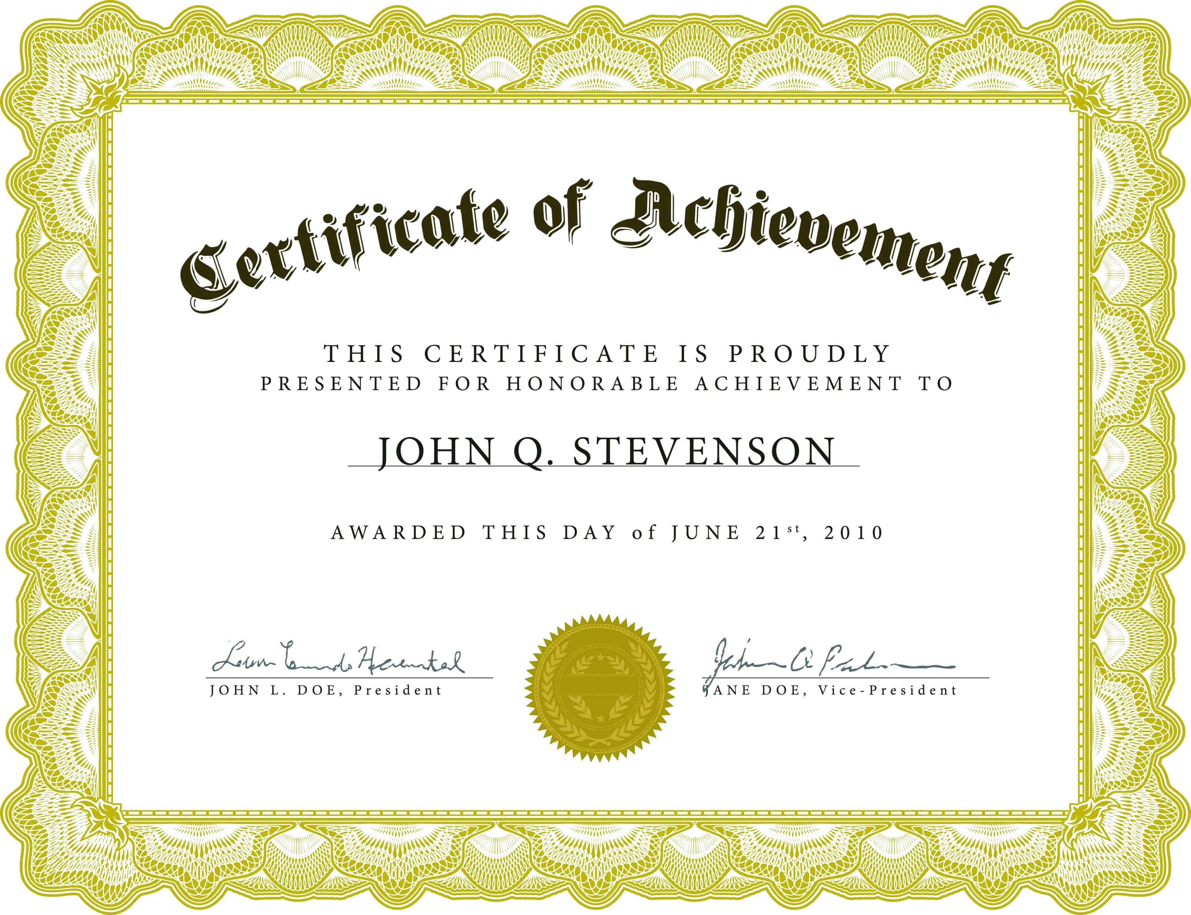 28 Inspirations Of Pdf Certificate Template Free | Template In Long Service Certificate Template Sample