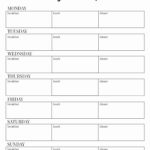 28 Weekly Meal Planner Template | Latennischamps For Menu Planning Template Word