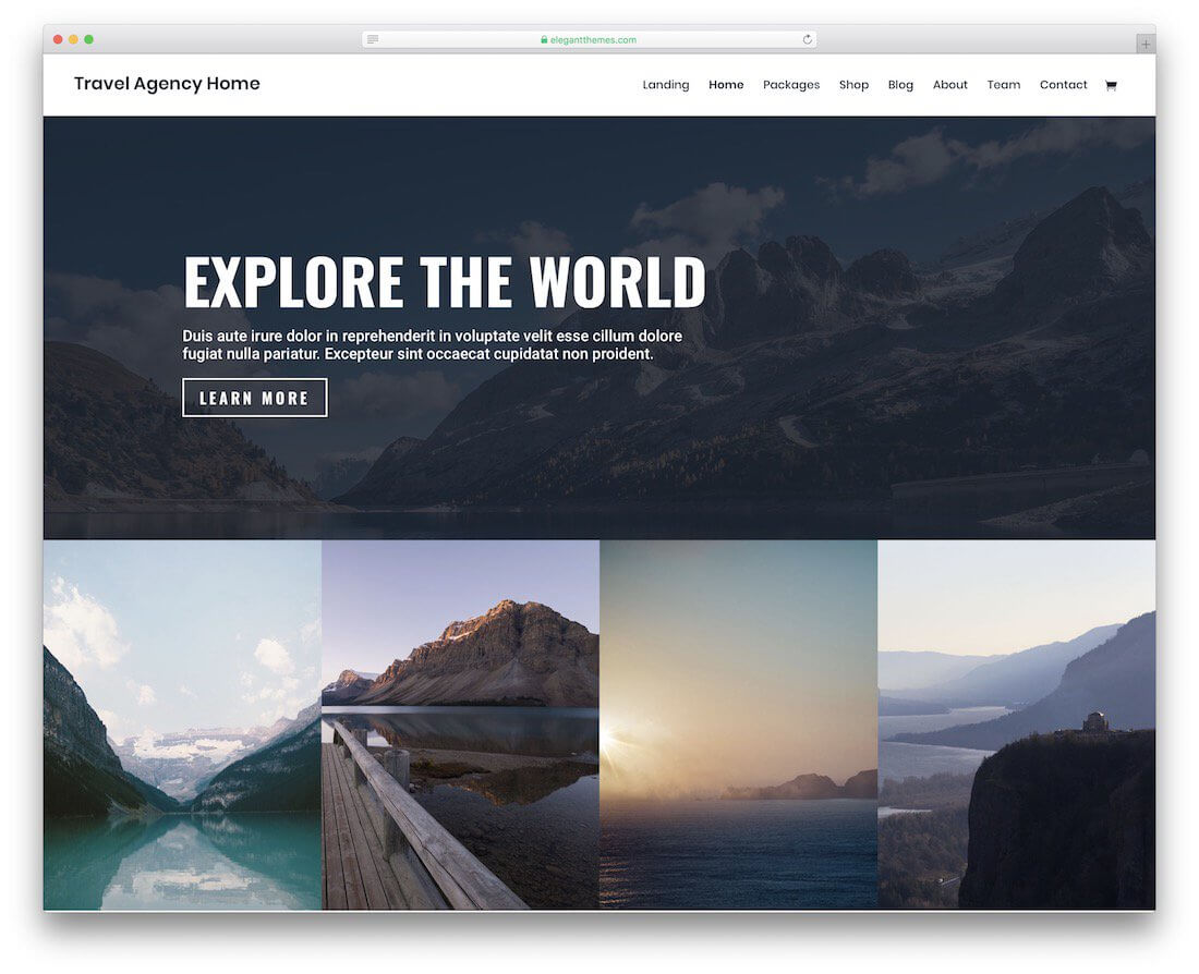 29 Best Free Travel Website Templates 2019 – Colorlib In Travel And Tourism Brochure Templates Free