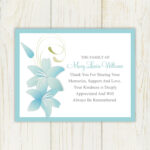 29 Images Of Condolences Thank You Template | Bfegy Throughout Sympathy Thank You Card Template