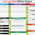 29 Images Of Football Call Sheet Template | Krydia With Blank Call Sheet Template