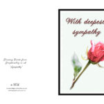 29 Images Of Printable Template For Sympathy Cards For Sympathy Card Template