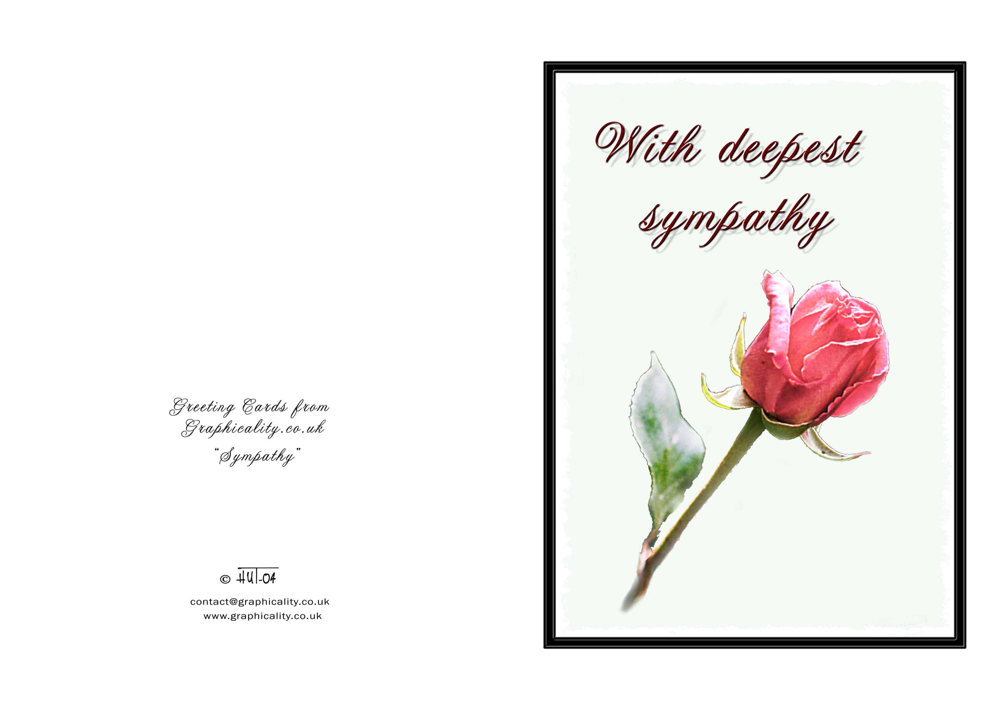 29 Images Of Printable Template For Sympathy Cards For Sympathy Card Template