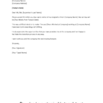3 Highly Professional Two Weeks Notice Letter Templates Inside 2 Weeks Notice Template Word