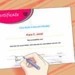 3 Ways To Make A Certificate – Wikihow Within Award Certificate Template Powerpoint