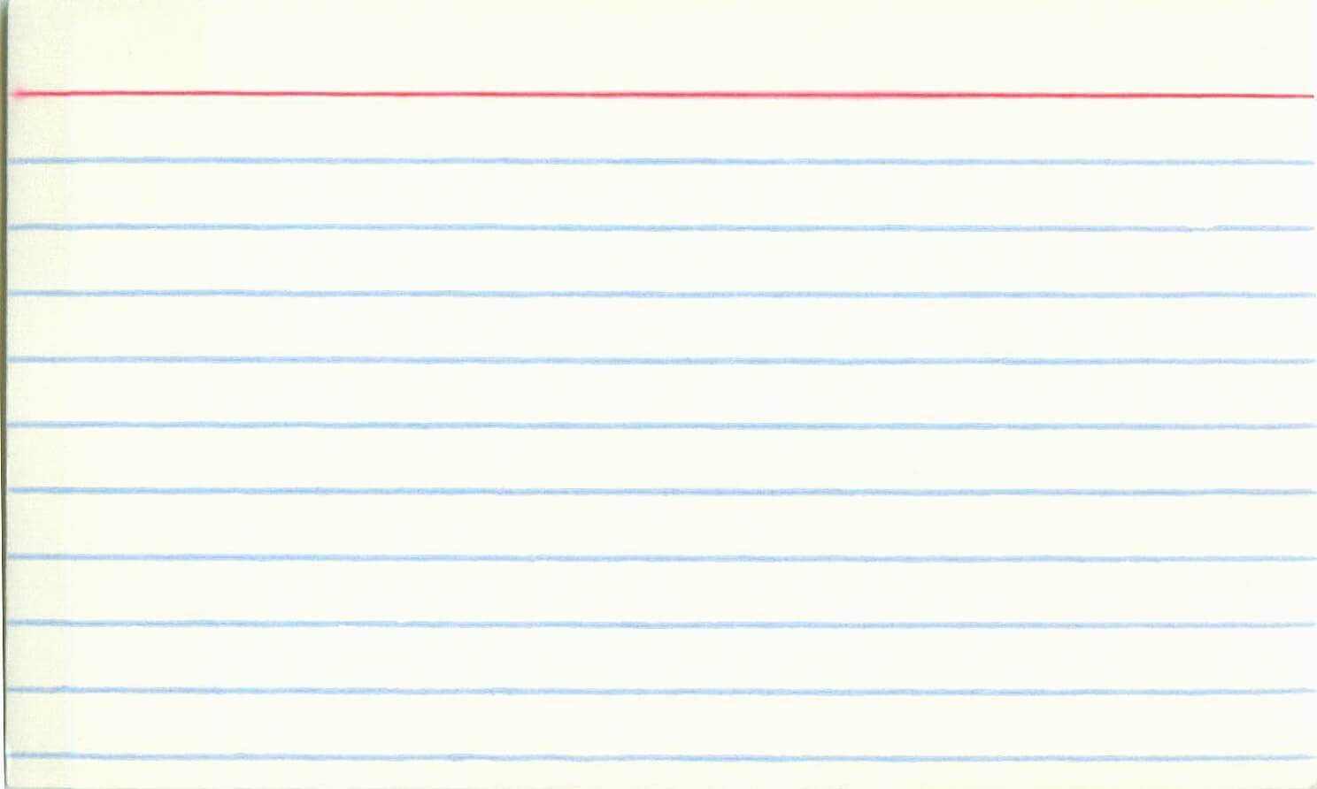 3 X 5 Index Card Template 8 Things You Need To Know About In 5 By 8 Index Card Template