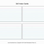 3 X 5 Index Card Template 8 Things You Need To Know About Throughout 3 By 5 Index Card Template