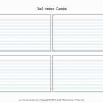 3 X 5 Index Card Template 8 Things You Need To Know About Throughout 3 By 5 Index Card Template