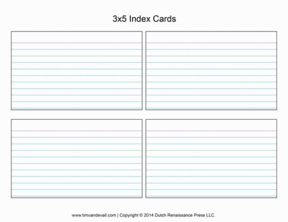 3 X 5 Index Card Template 8 Things You Need To Know About Throughout 3 By 5 Index Card Template