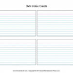 3 X 5 Index Card Template For Pages intended for Index Card Template For Pages