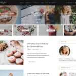 30+ Best Food WordPress Themes For Sharing Recipes 2019 Throughout Blank Food Web Template