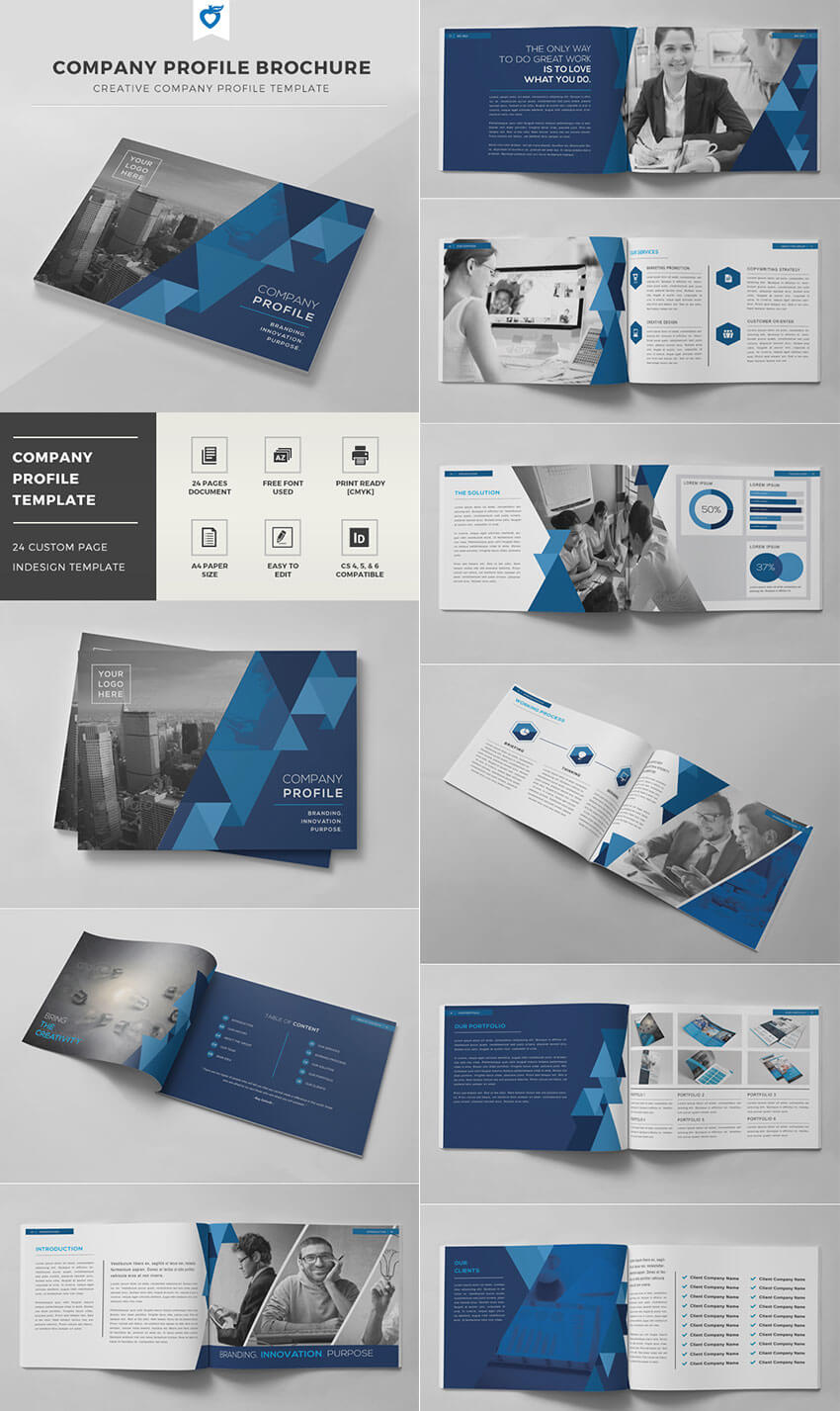30 Best Indesign Brochure Templates – Creative Business In Indesign Templates Free Download Brochure