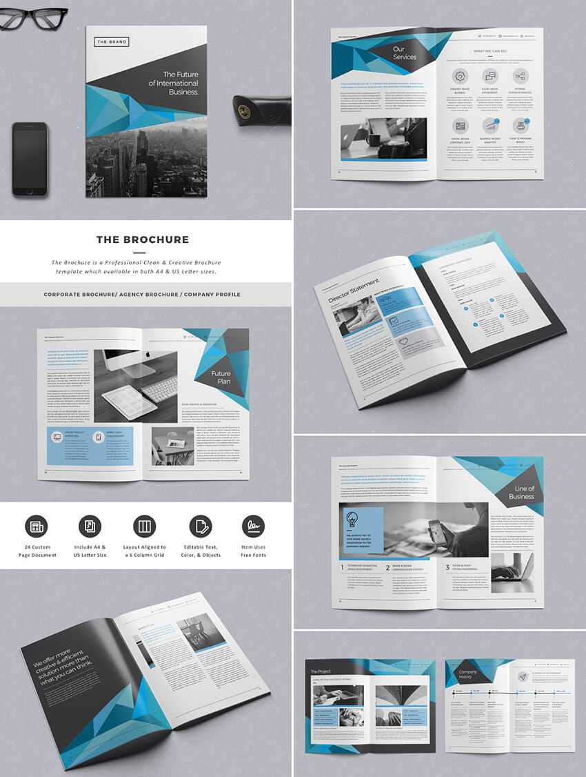 30 Best Indesign Brochure Templates – Creative Business Inside Brochure Template Indesign Free Download