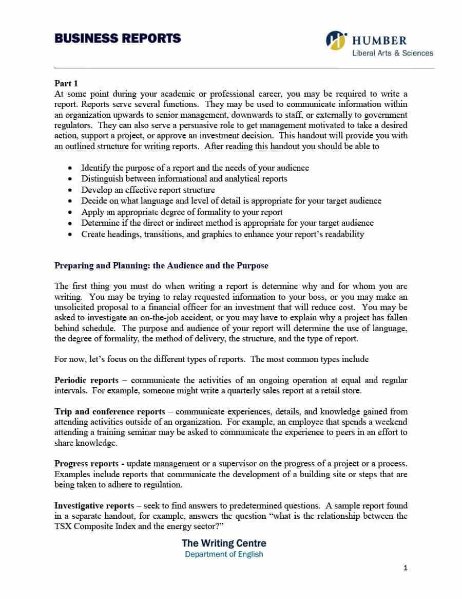 30+ Business Report Templates & Format Examples ᐅ Template Lab With Regard To Report Writing Template Download