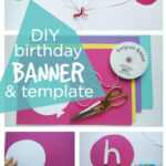 30 Creative Diy Birthday Banner Ideas – Page 16 – Foliver Blog For Diy Birthday Banner Template