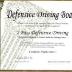 30 Fast Defensive Driving Course Online Print Certificate With Regard To Safe Driving Certificate Template