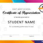 30 Free Certificate Of Appreciation Templates And Letters for Felicitation Certificate Template