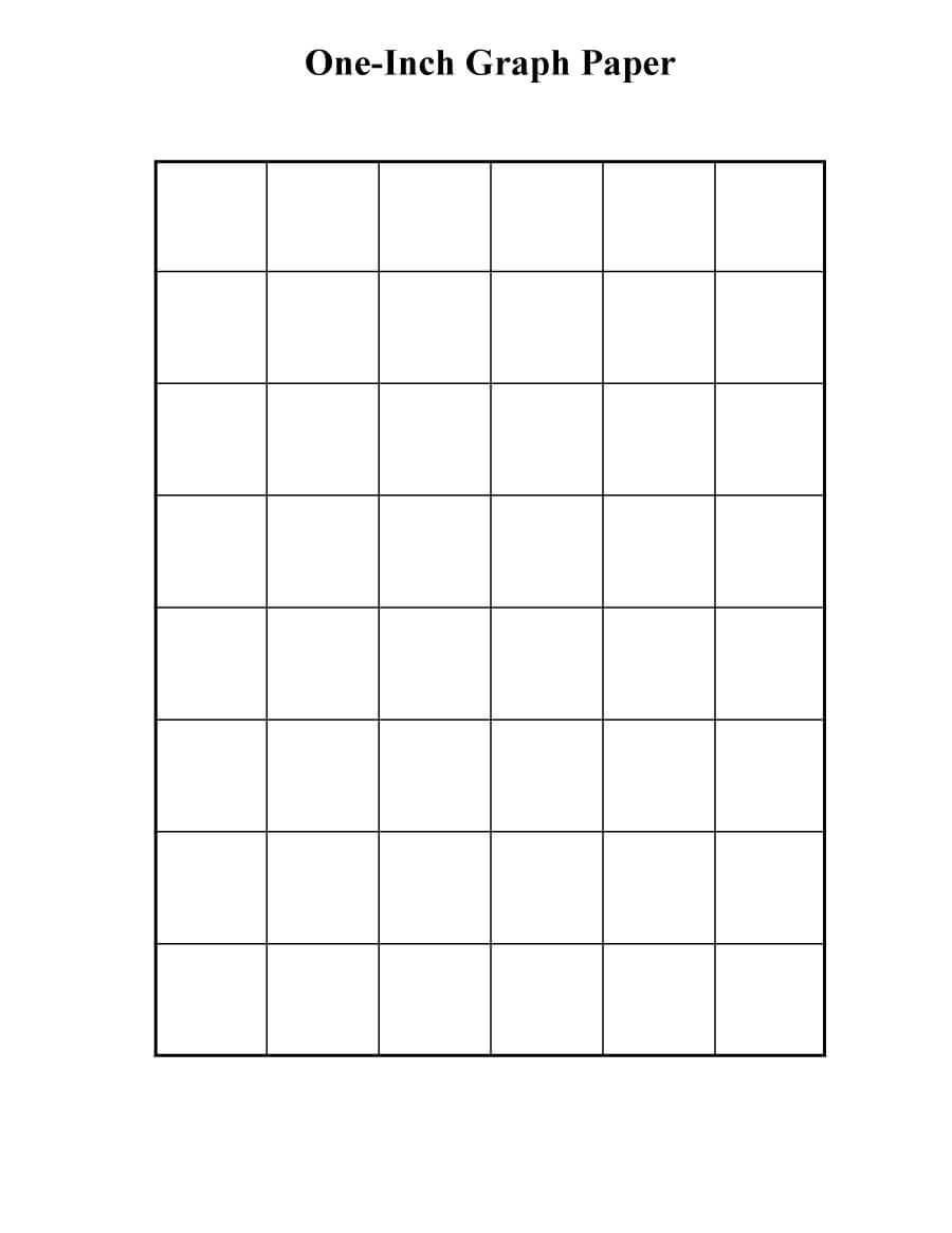 30+ Free Printable Graph Paper Templates (Word, Pdf) ᐅ For Graph Paper Template For Word