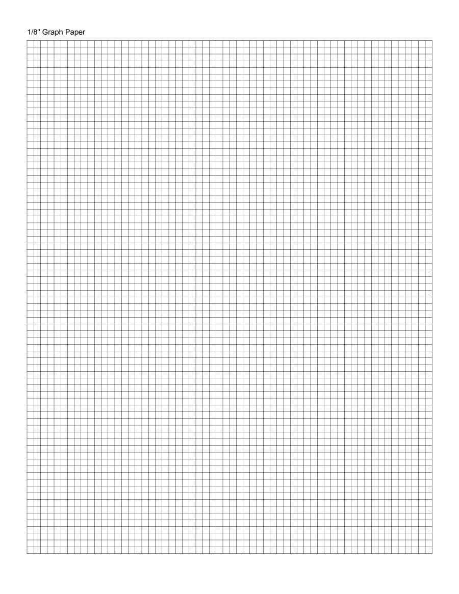 30+ Free Printable Graph Paper Templates (Word, Pdf) ᐅ Inside Graph Paper Template For Word
