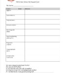 30 Images Of Pet Report Card Template | Bfegy Within Boyfriend Report Card Template