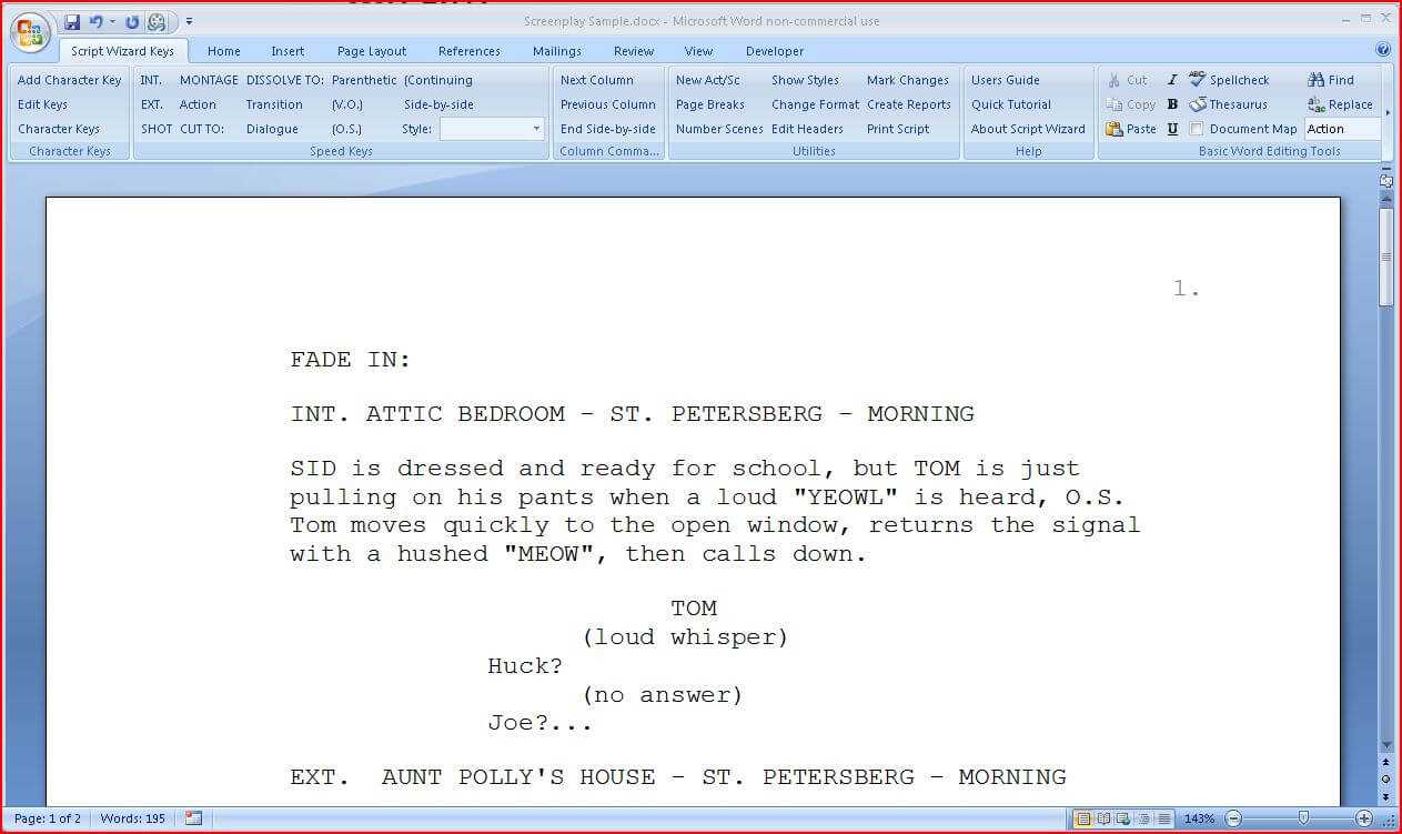 30 Images Of Template Screenplay Microsoft Word | Helmettown Intended For Microsoft Word Screenplay Template