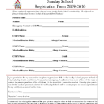 30 Images Of Youth After School Form Template | Bfegy Intended For School Registration Form Template Word