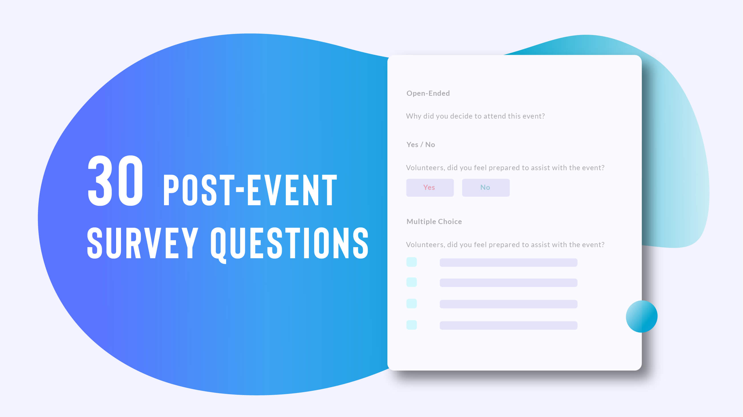 30 Post Event Survey Questions (+ Why They Matter) | Wild Inside Post Event Evaluation Report Template