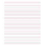 32 Printable Lined Paper Templates ᐅ Template Lab With College Ruled Lined Paper Template Word 2007