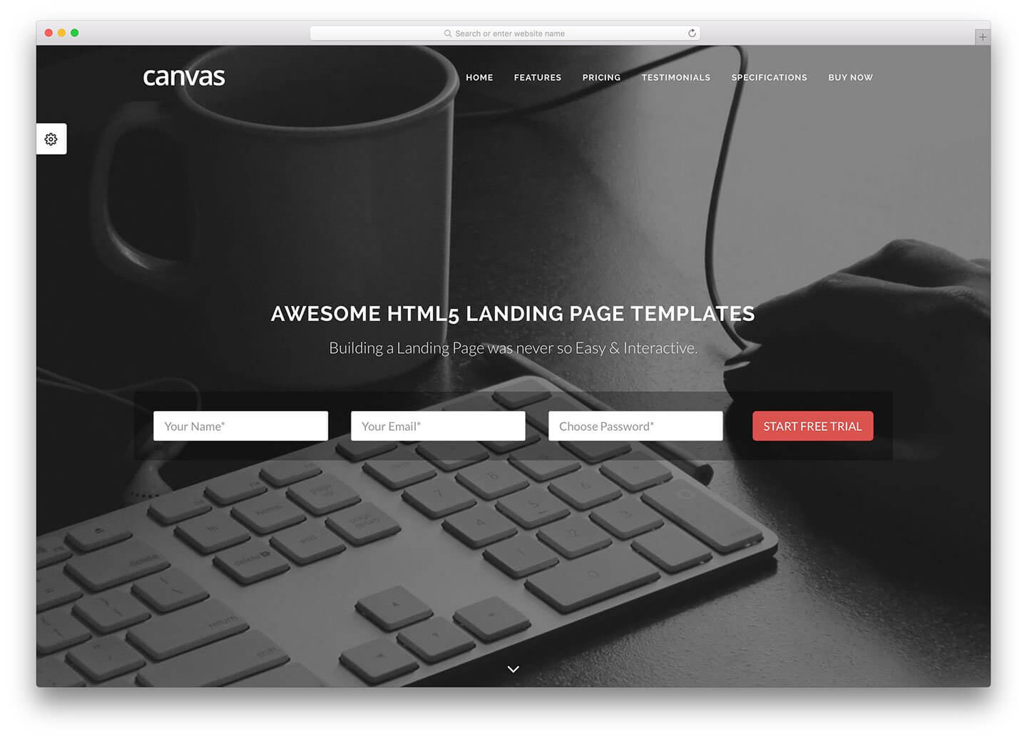33 Awesome Html5 Landing Page Templates 2019 – Colorlib Pertaining To Html5 Blank Page Template