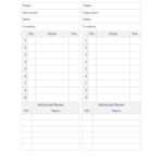 33 Printable Baseball Lineup Templates [Free Download] ᐅ With Free Baseball Lineup Card Template