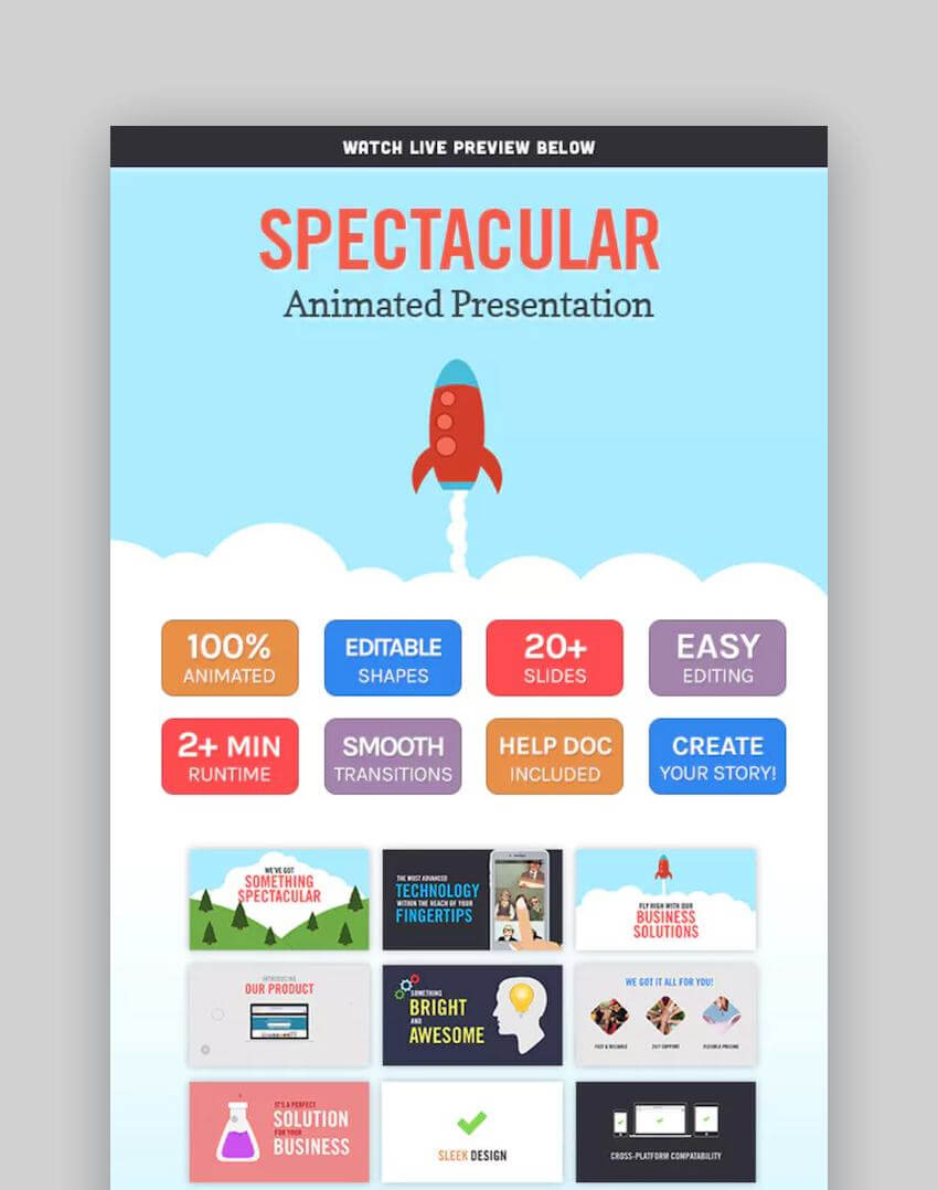 35+ Best Free & Premium Animated Powerpoint Templates With Intended For Powerpoint Presentation Animation Templates