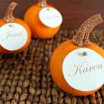 35 Diy Thanksgiving Place Cards – Diy Place Card Ideas For Inside Thanksgiving Place Cards Template