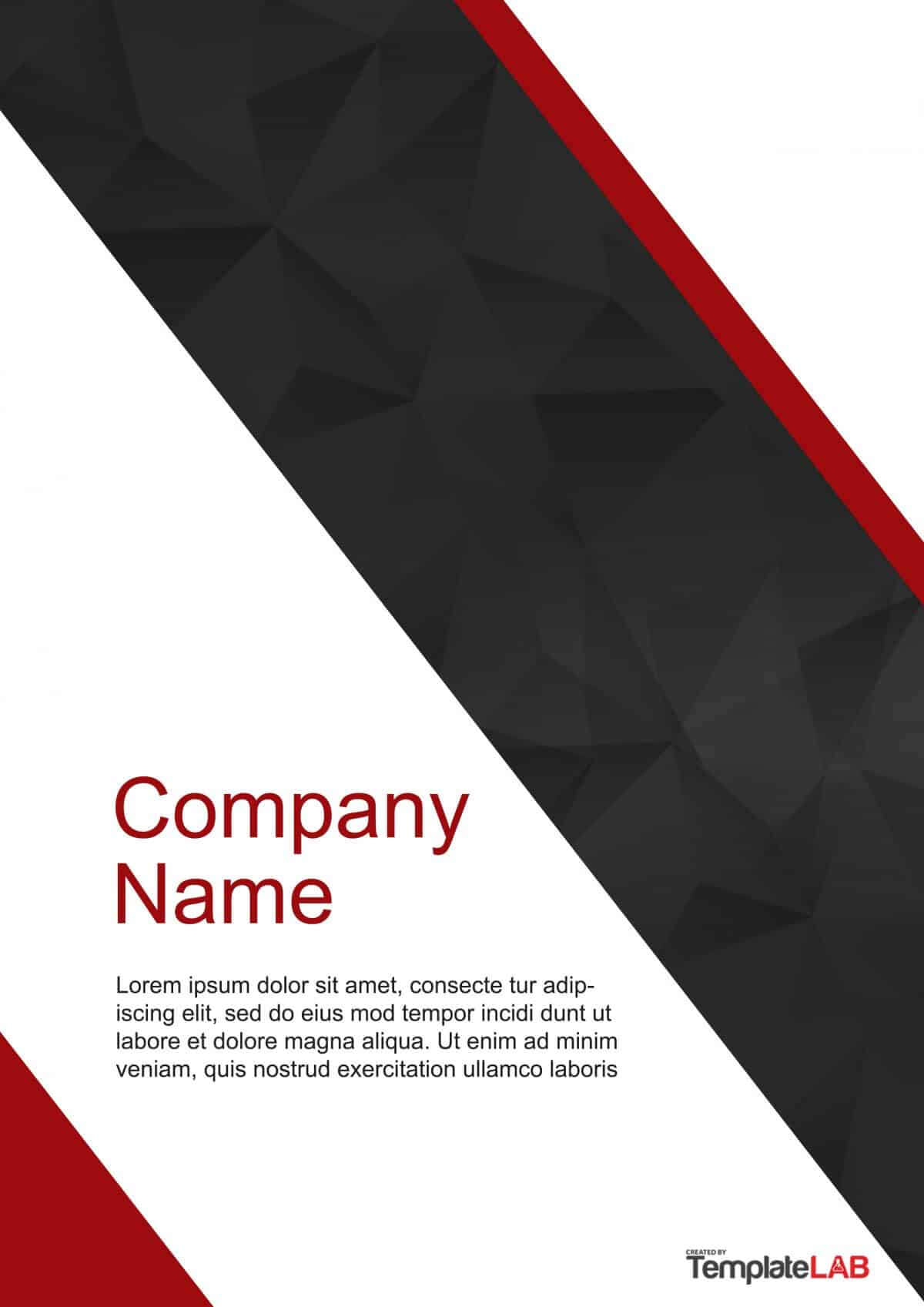39 Amazing Cover Page Templates (Word + Psd) ᐅ Template Lab Within Word Title Page Templates