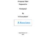 39 Best Consulting Proposal Templates [Free] ᐅ Template Lab Inside Consultant Report Template