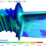 3D Pdf Examples Of Engineering Analysis, Cae, Simulation Intended For Fea Report Template