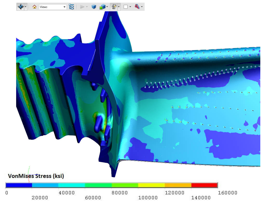 3D Pdf Examples Of Engineering Analysis, Cae, Simulation Intended For Fea Report Template