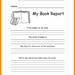 3Rd Grade Book Report Template | Meetpaulryan Regarding Book Report Template 3Rd Grade
