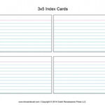 3X5 Index Card Template Word Download With Word Template For 3X5 Index Cards