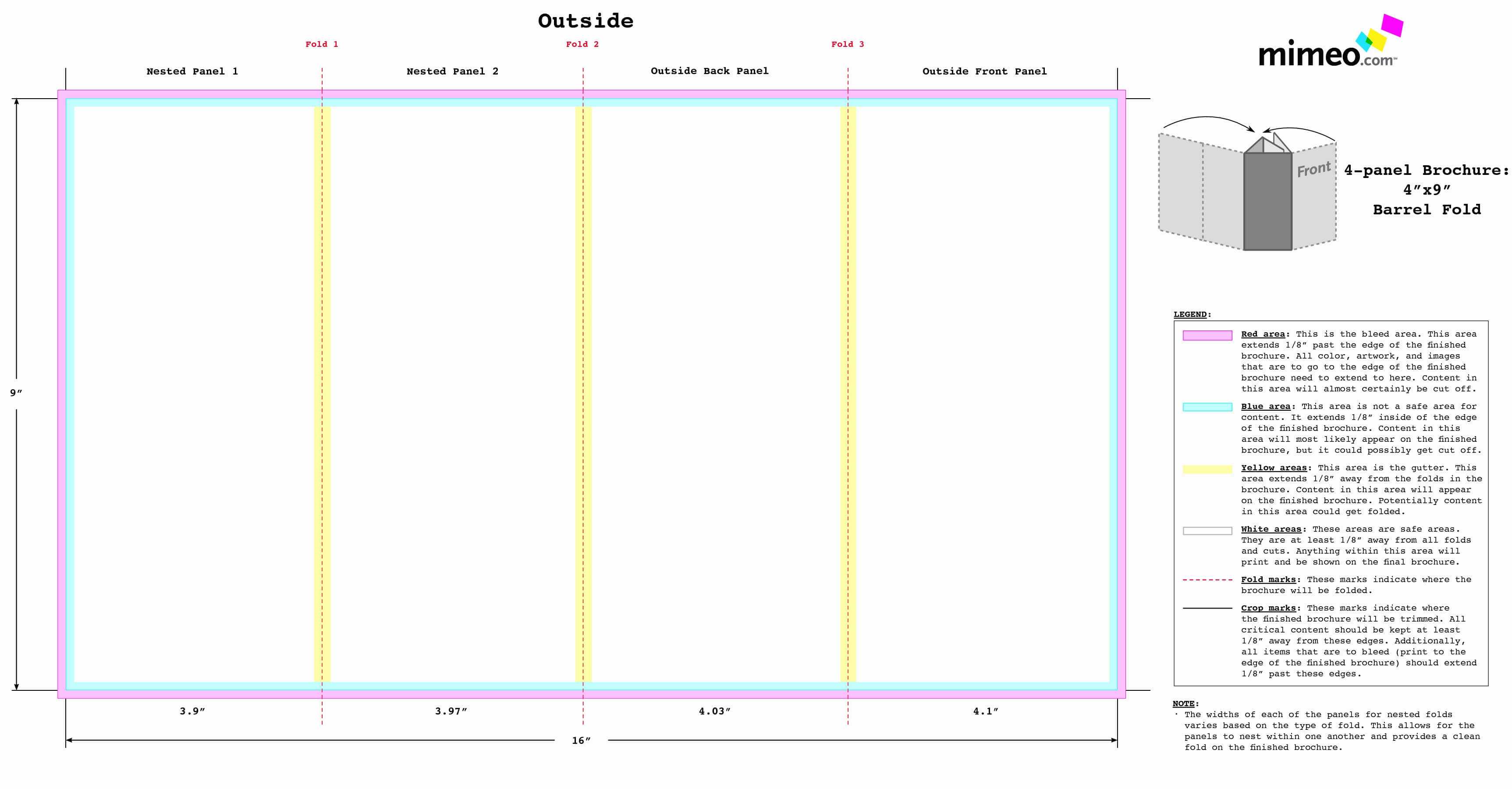 4 Fold Brochure Template How To Leave 10 Fold Brochure pertaining to Quad Fold Brochure Template