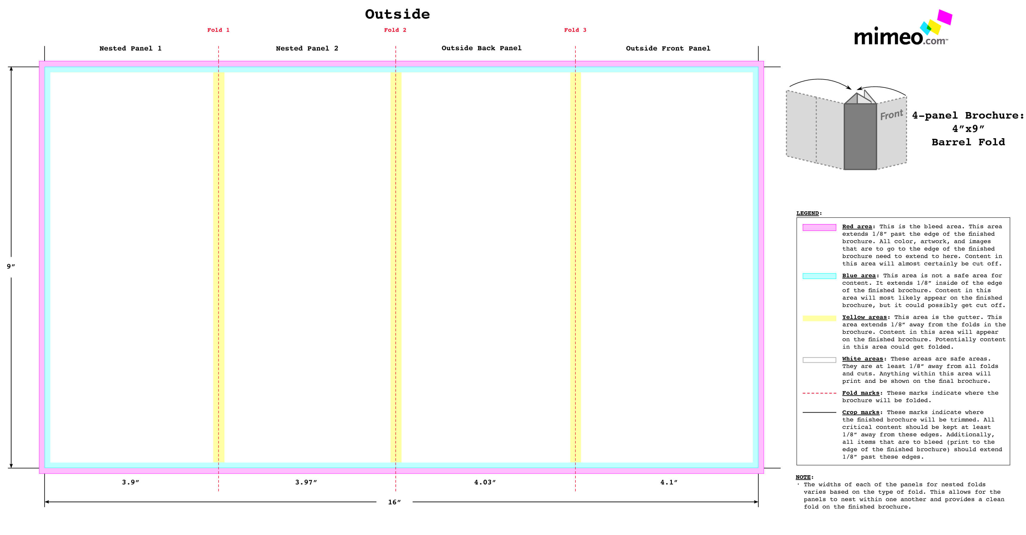 4 Fold Brochure Template – Teplates For Every Day In 4 Fold Brochure Template Word