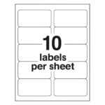 4 Labels Per Sheet Template As Well Avery Page With Shipping Pertaining To Word Label Template 21 Per Sheet