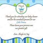 40 Beautiful Baby Shower Thank You Cards Ideas | Baby | Baby Throughout Template For Baby Shower Thank You Cards