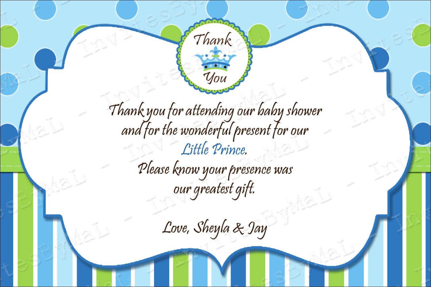 40 Beautiful Baby Shower Thank You Cards Ideas | Baby | Baby Throughout Template For Baby Shower Thank You Cards