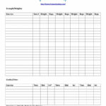 40+ Effective Workout Log & Calendar Templates ᐅ Template Lab Within Blank Workout Schedule Template